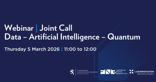 Joint Call: Data – Artificial Intelligence – Quantum